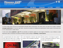 Tablet Screenshot of mobile.tirrenosat.it